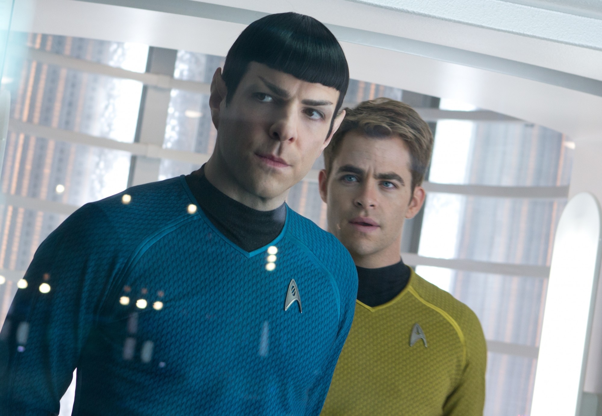 Kirk und Spock (Chris Pine und Zachary Quinto) © Paramount