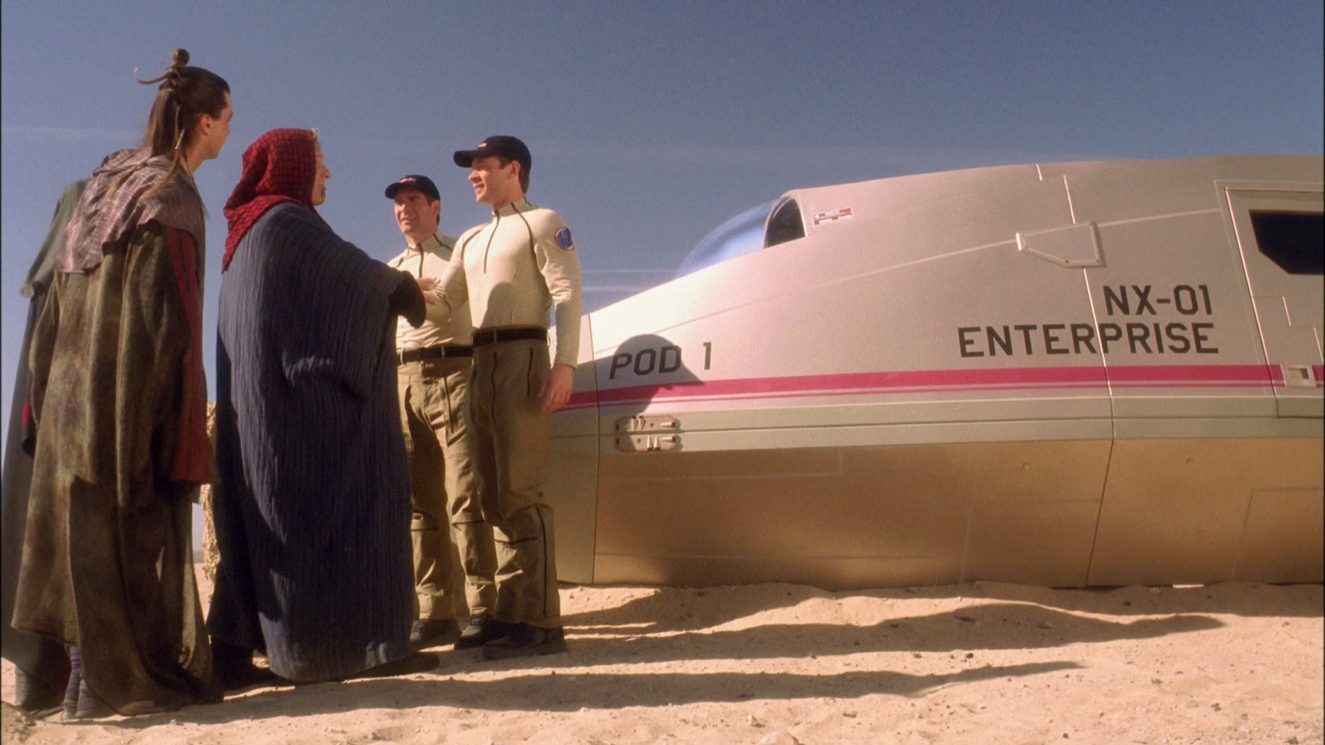 Screencap: Enterprise Season 1 Vergleichsbilder