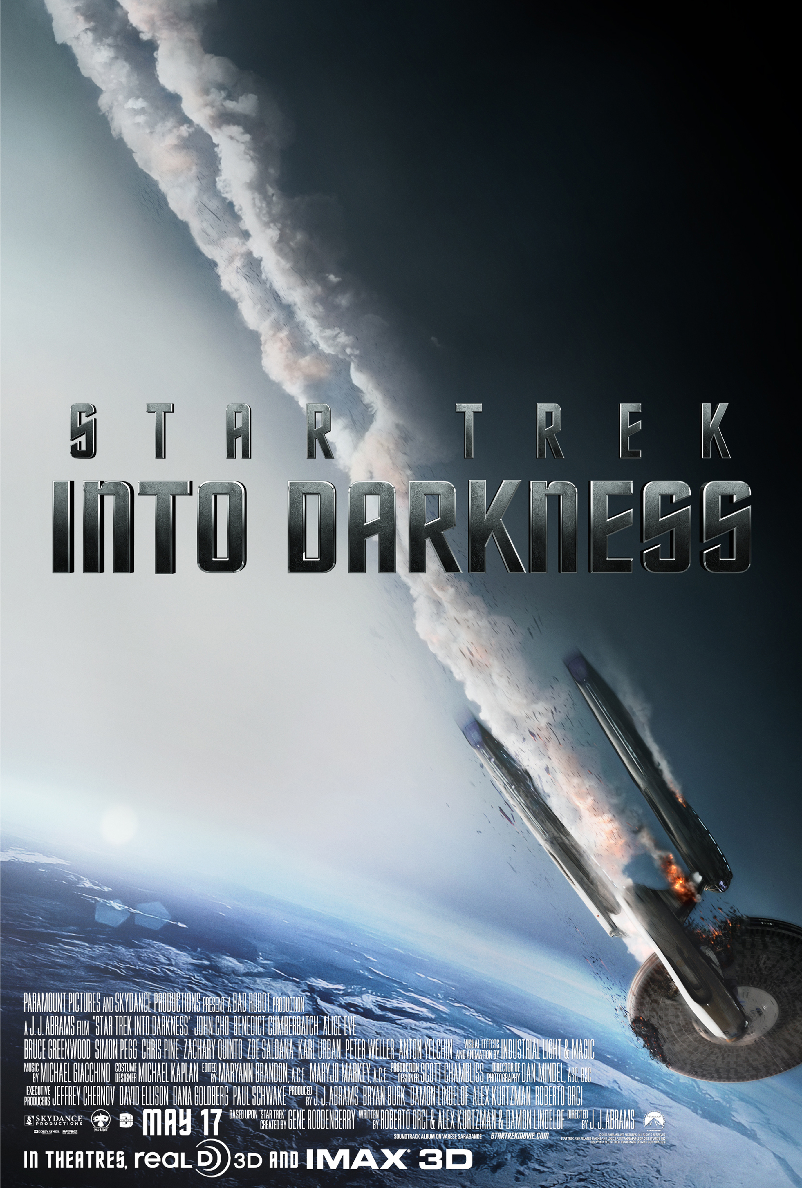 Star Trek Into Darkness US-Filmplakat