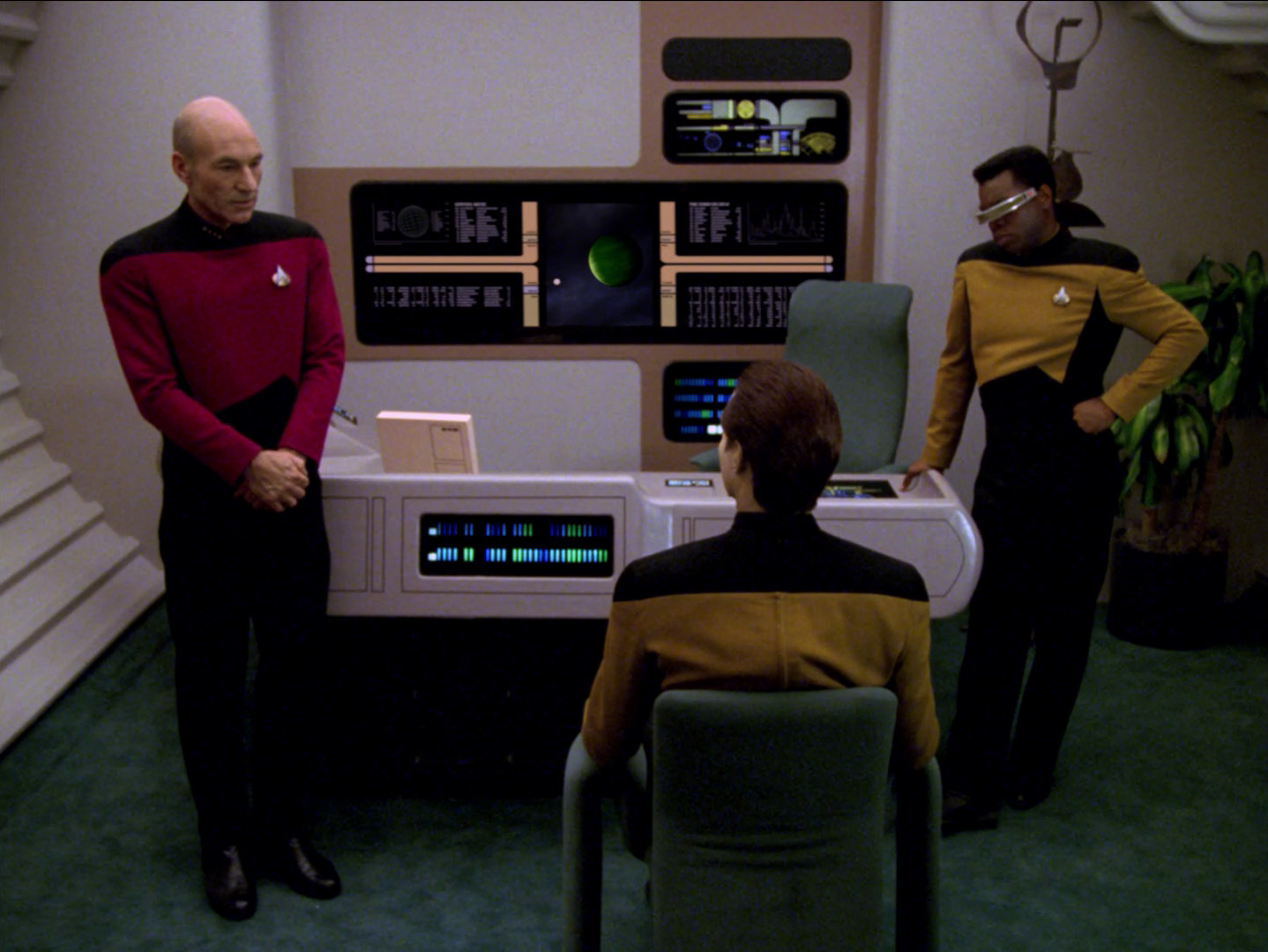 Star Trek: The Next Generation - Beweise (Clues) Blu-ray Screencap © CBS/Paramount