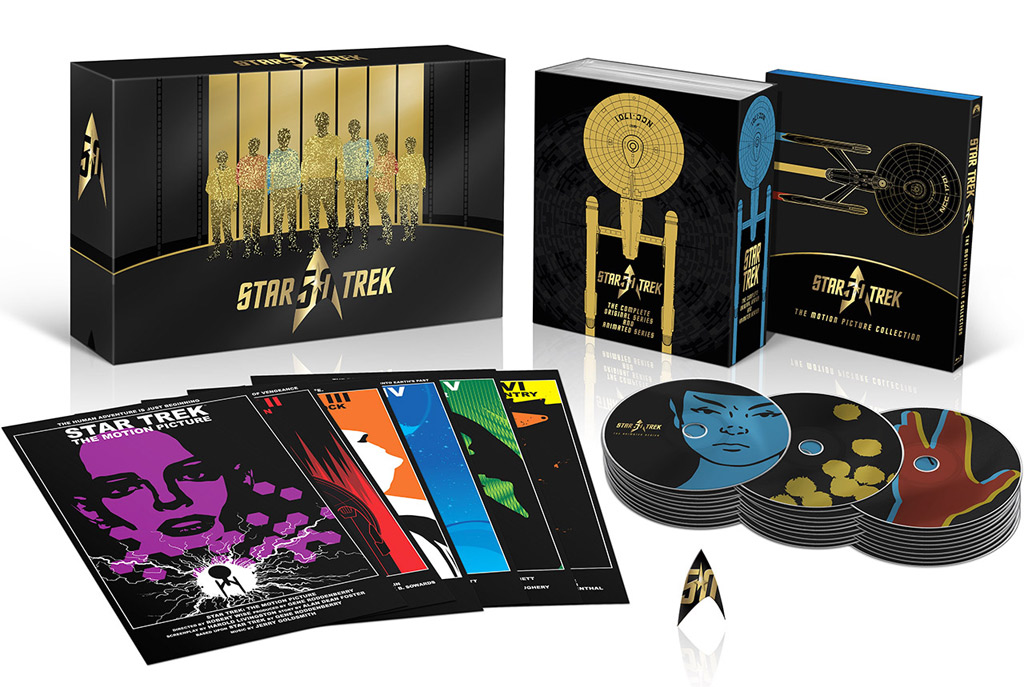 Star Trek - 50th Anniversary Collection erscheint in limitierter Auflage auf Blu-ray.