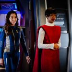 Burnham betritt erstmals die Brücke der USS Shenzhou (Foto: CBS)