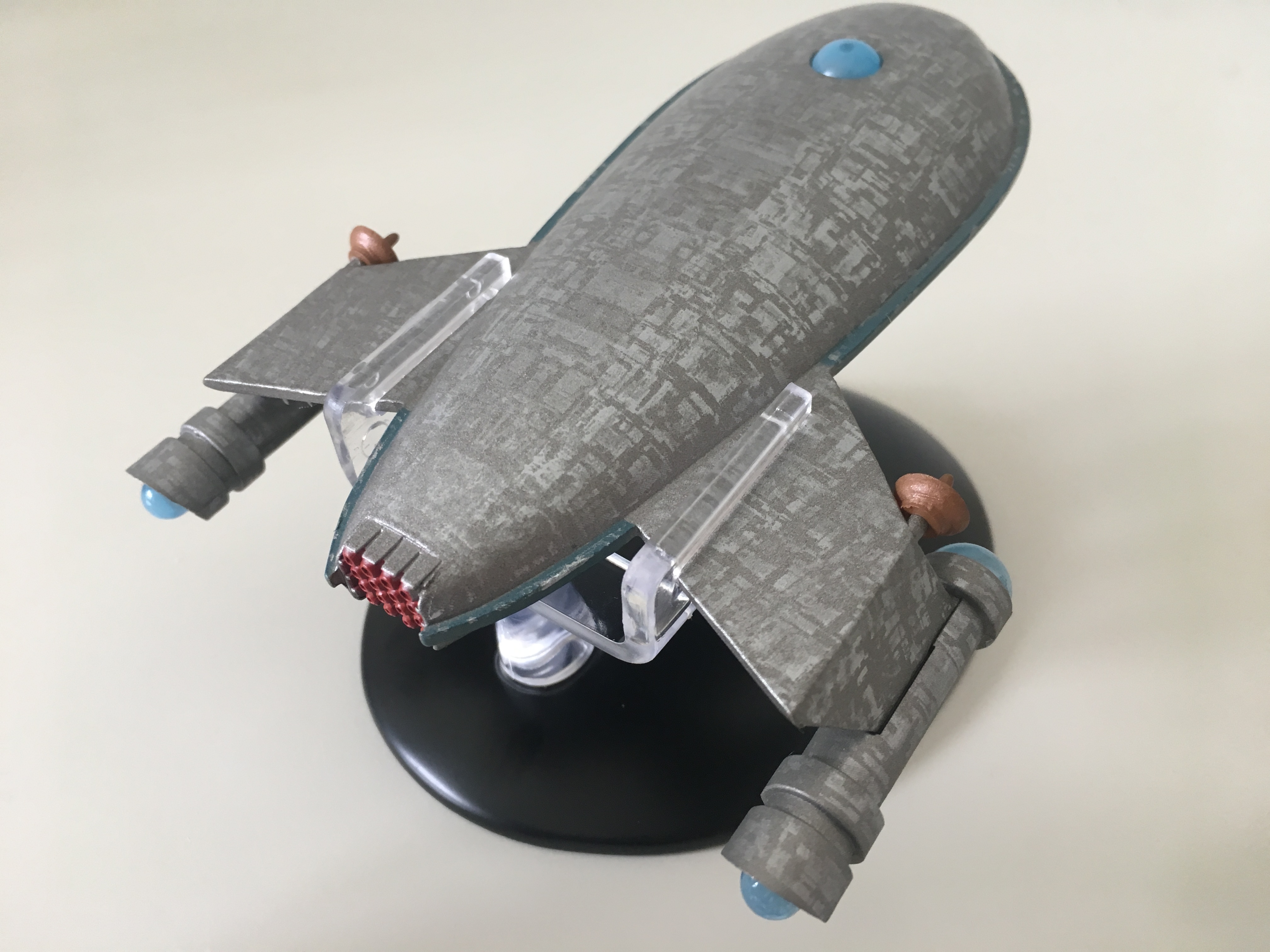 Harry Mudds Raumschiff als Modell aus der remasterten Fassung (Foto: Star Trek HD)
